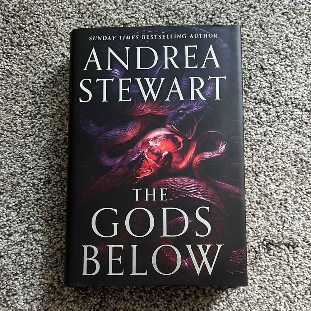 Andrea Stewart "The Gods Below" Hardcover - Fairyloot special edition